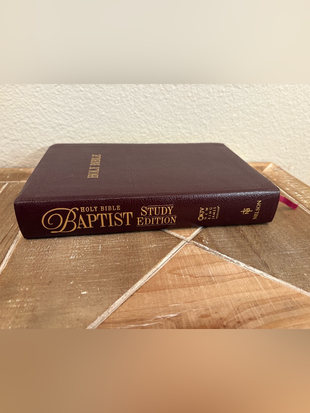 BAPTIST Study Edition Bible - NKJV, CRISWELL, 1991 Nelson 1605BG Leather, Index